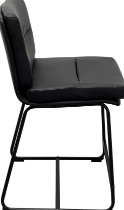 Barstuhl Ginny Schwarz 60cm