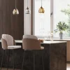 Barstuhl Hojas Beige