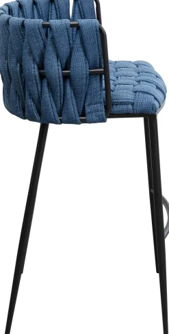 Barstuhl Saluti Blau 77cm