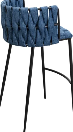 Barstuhl Saluti Blau 77cm