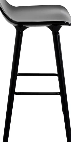 Barstuhl York Schwarz 75cm