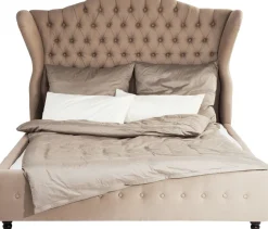 Bett City Spirit Linen Natural 160x200cm