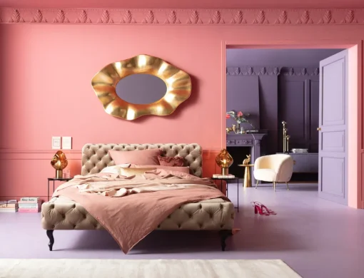 Bett Desire Velvet Ecru 180x200cm