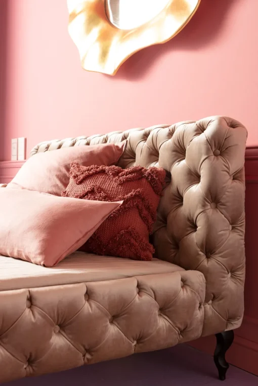 Bett Desire Velvet Ecru 180x200cm