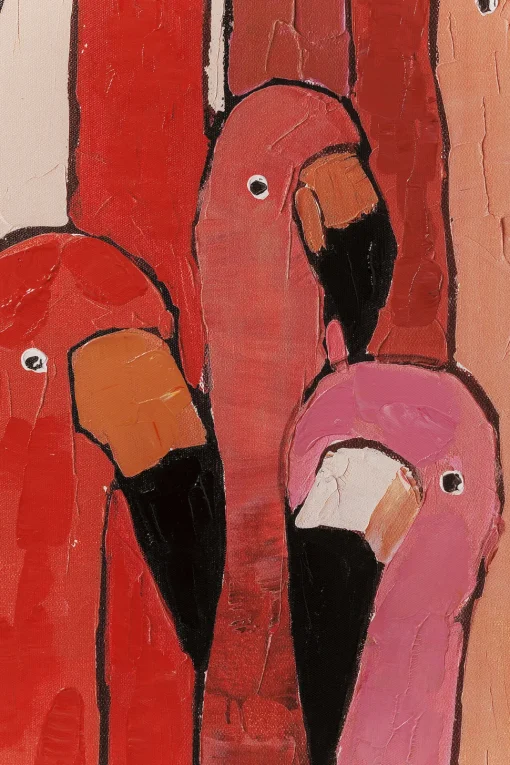 Bild Touched Flamingo Meeting 90x120cm