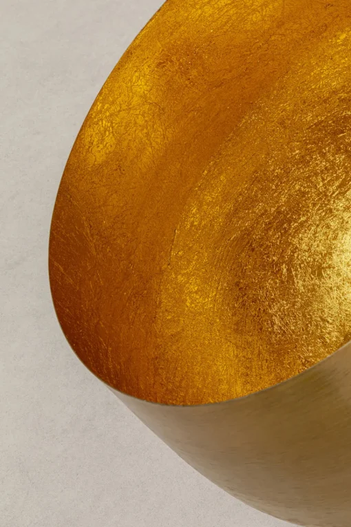 Bodenleuchte Apollon Smooth Gold Ø50cm