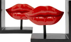 Buchstütze Lips Rot (2/Set)