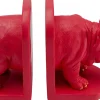 Buchstütze Rhino Party (2/Set)