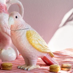 Deko Dose Exotic Bird Giallo 23cm