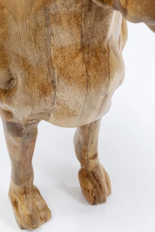 Deko Figur Bulldog Wood 70x78cm