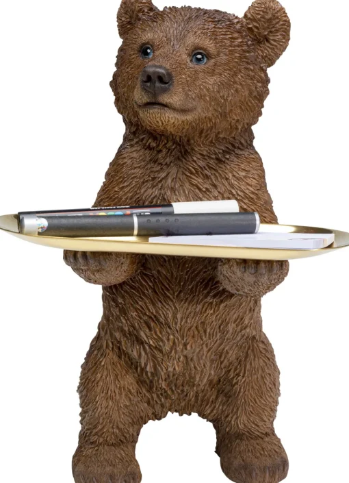 Deko Figur Butler Standing Bear 35cm