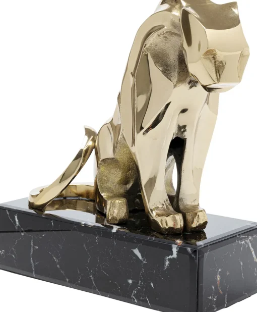 Deko Figur Lion on Marble 34cm