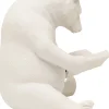 Deko Figur Reading Bears Greige