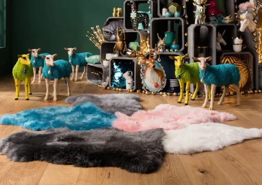 Deko Figur Sheep Colore Green