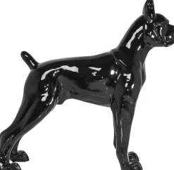 Deko Figur Toto XL Schwarz 180cm