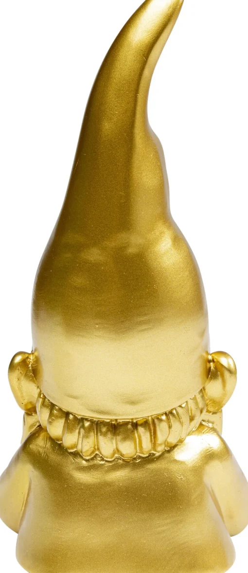Deko Figur Zwerg Gold 21cm