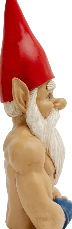 Deko Figur Zwerg Muscle 32cm