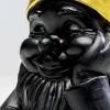 Deko Figur Zwerg Schwarz 21cm