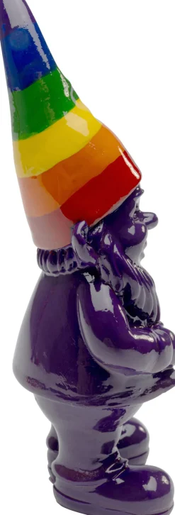 Deko Figur Zwerg Stehend Rainbow Lila 11cm