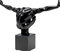 Deko Objekt Athlet Schwarz 75cm
