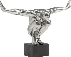 Deko Objekt Athlete XL Silber