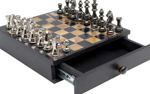 Deko Objekt Chess Antique 36x33cm