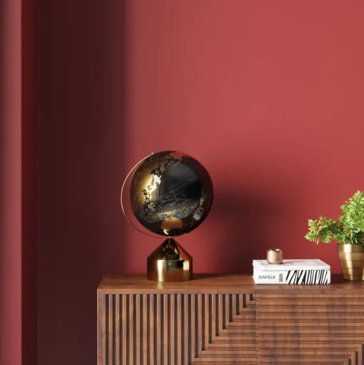 Deko Objekt Globe Top Gold 47cm