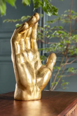 Deko Objekt Mano Gold 35cm