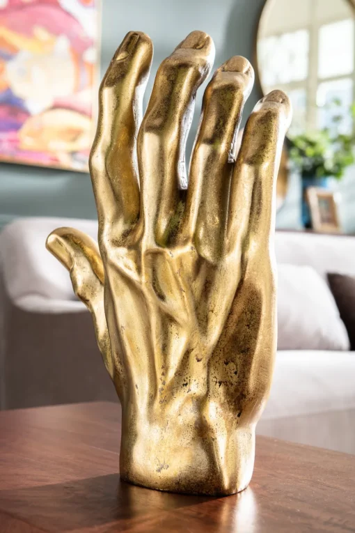 Deko Objekt Mano Gold 35cm