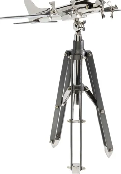 Deko Objekt Plane Tripod 54cm