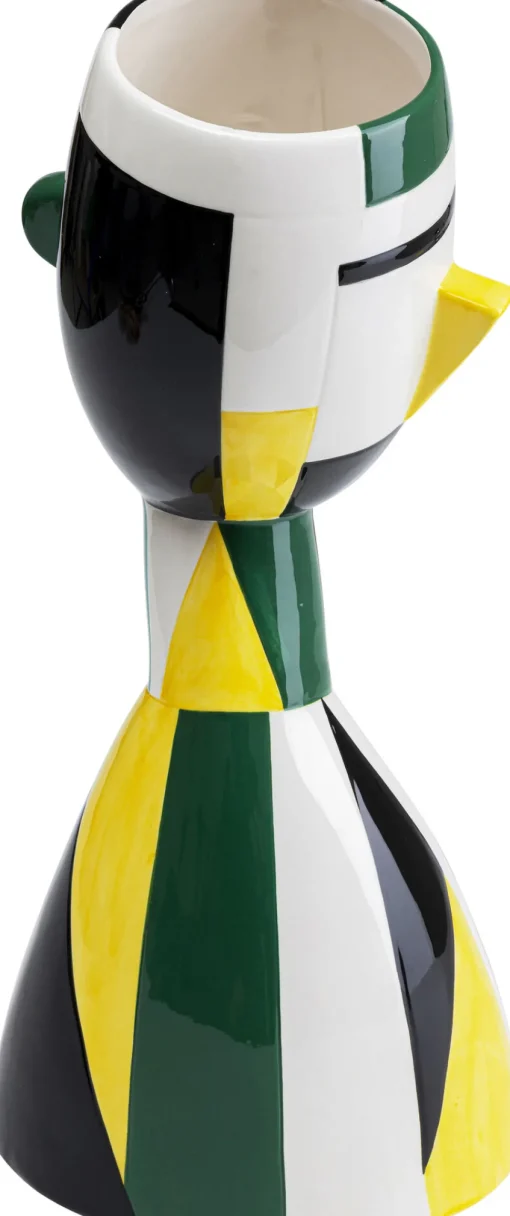 Deko Vase Happy Face 43cm