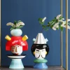 Deko Vase Puppet Boy 36cm