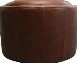 Drehsessel Music Hall Leder Braun