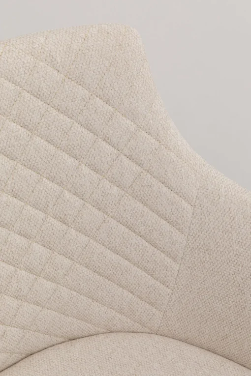 Drehstuhl Coco Wood Creme