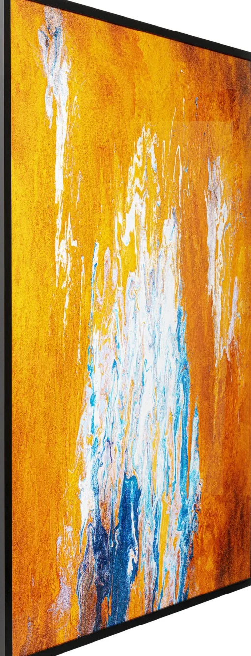 Gerahmtes Bild Artistas Orange 120x180cm