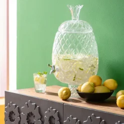 Getränkespender Pineapple Klar (2/tlg.)