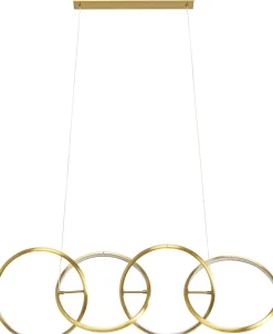 Hängeleuchte Galaxy LED Gold 155cm
