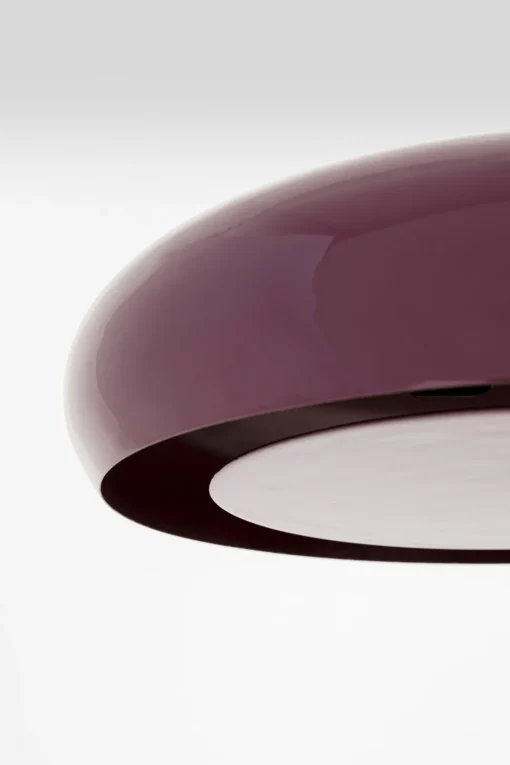 Hängeleuchte Lia Pflaume Ø38cm
