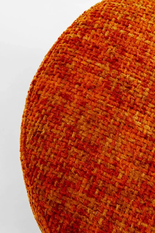 Hocker Berry High Silber Orange Ø39cm