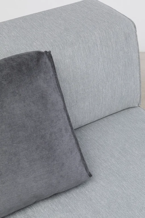 Infinity Ottomane Semi Elements Grau Rechts