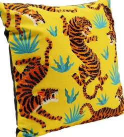 Kissen Tiger Love Gelb 45x45cm
