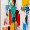 Leinwandbild Be Happy 150x120cm