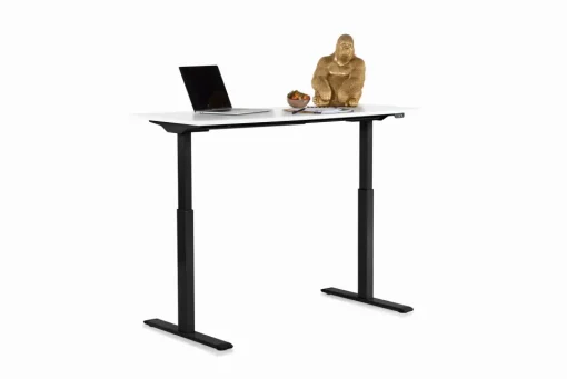 Schreibtisch Office Smart Schwarz Weiß 160x80