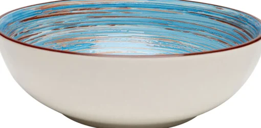 Schüssel Swirl Blau Ø22cm