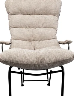 Sessel + Hocker Vienna Swing Beige