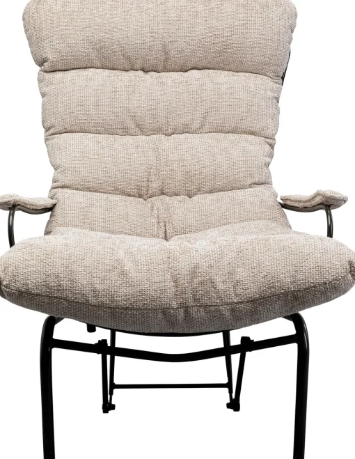 Sessel + Hocker Vienna Swing Beige