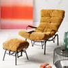 Sessel + Hocker Vienna Swing Gelb