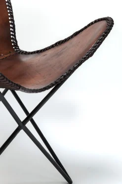 Sessel Butterfly Brown Econo