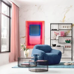 Sessel Mika Blau