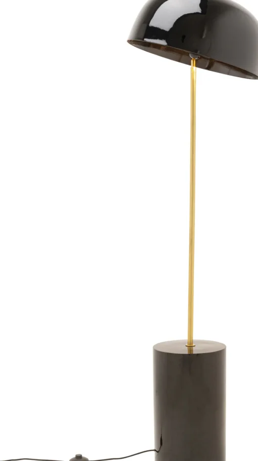 Stehlampe Loungy Schwarz 160cm